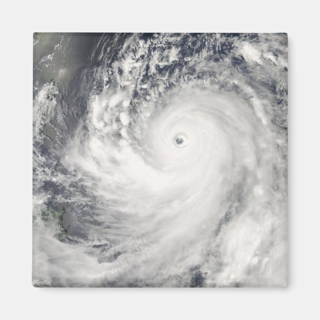 Toppen Typhoon Man-Yi Magnet (Framsidan)