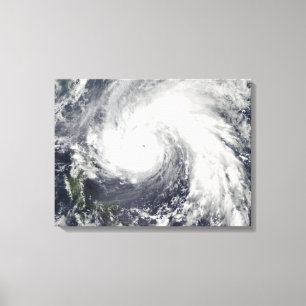 Toppen Typhoon Megi Canvastryck