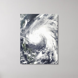 Toppen Typhoon Megi Canvastryck