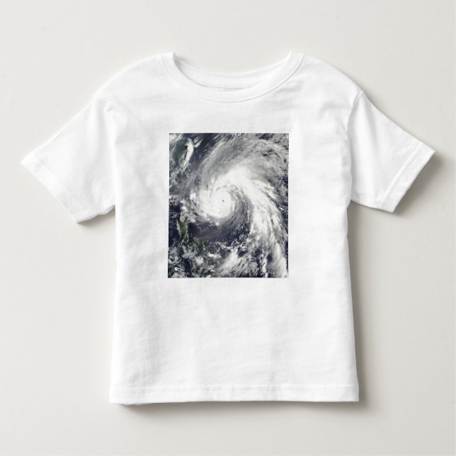 Toppen Typhoon Megi T Shirt (Framsida)