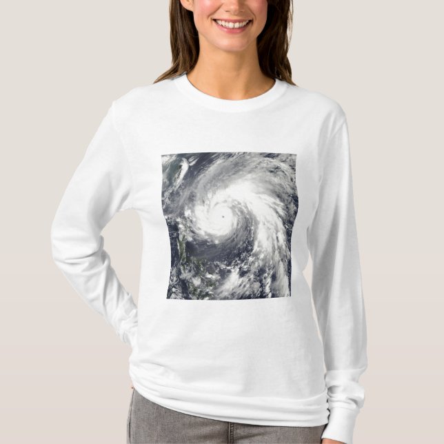Toppen Typhoon Megi Tee Shirt (Framsida)