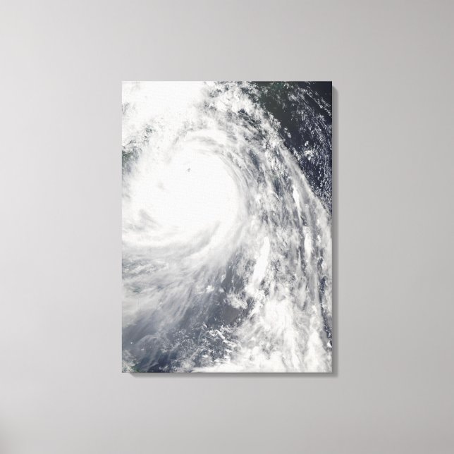 Toppen Typhoon Wipha Canvastryck (Framsida)