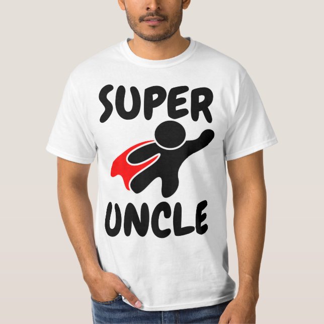 TOPPEN UNCLE T-shirts, funny T Shirt (Framsida)