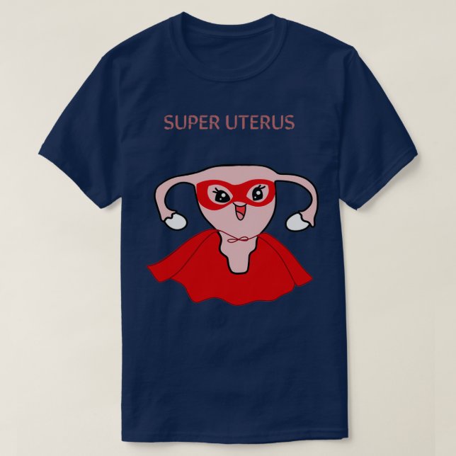 Toppen uterus t shirt (Design framsida)