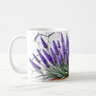 Toppen vackert lavender-kaffe mugg