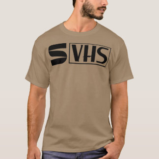 Toppen VHS-Logotyp för medieformat T Shirt