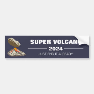 Toppen Volcano 2024 Bildekal