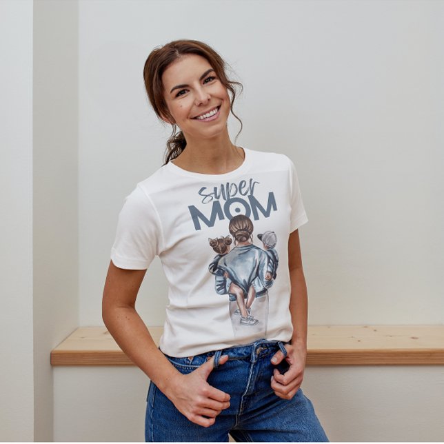 Toppen Watercolor T-Shirt (Skapare uppladdad)