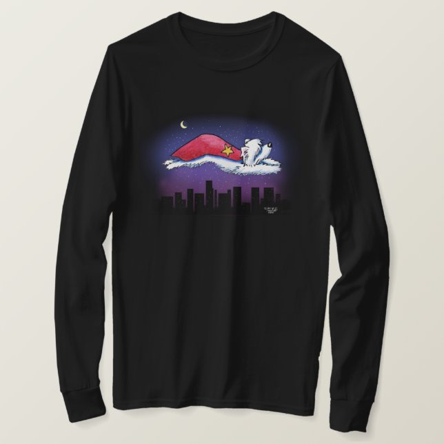 Toppen Westie KiniArt T Shirt (Design framsida)