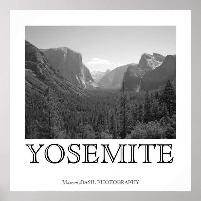 Toppen Yosemite Poster! Poster (Framsidan)