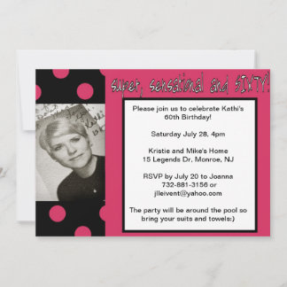 toppens 60-årsdag inbjudningar