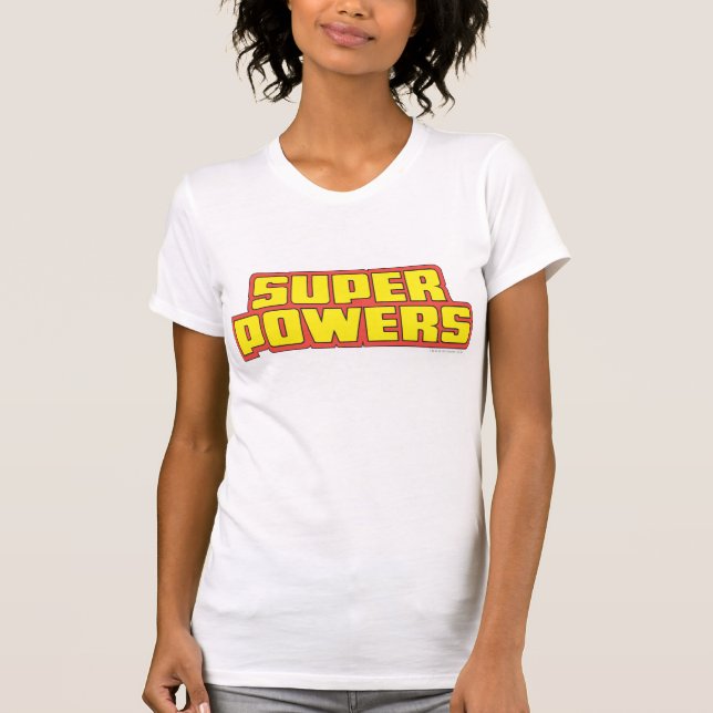 Toppens™-Logotypens Gult T-shirt (Framsida)