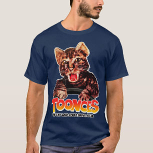 TOPPERAR Katten som kan köra en T Shirt