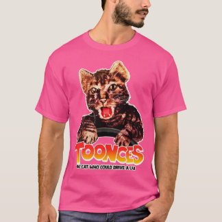TOPPERAR Katten som kan köra en T Shirt