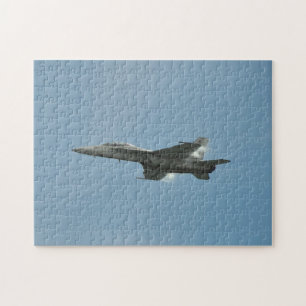 Toppet bålgetingpussel för marin FA-18 Pussel