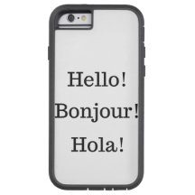 Toppet tufft Waterproof Iphone 6 fodral