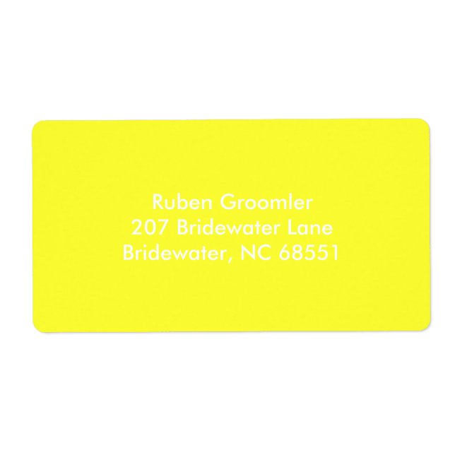 Toppfärgad Fraktsedel (Framsidan)