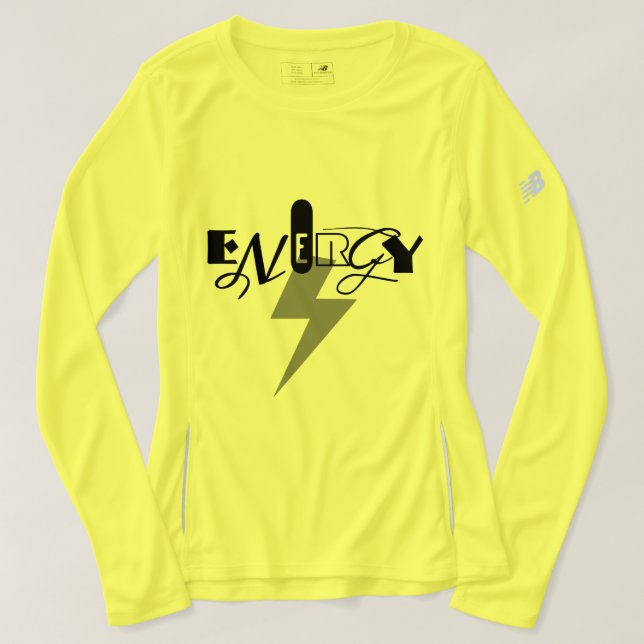 Toppfrakt av energitunn NB-Långärmad Tee (Design framsida)