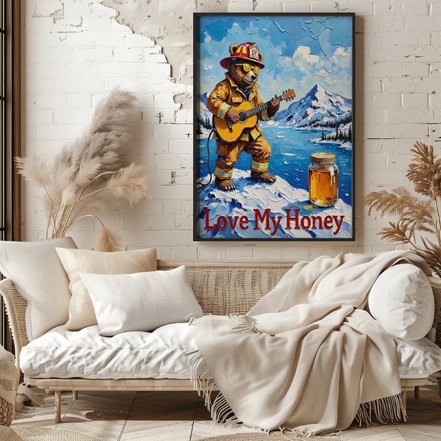 Toppgranat: Bear's Alpine Hymn Poster (Skapare uppladdad)