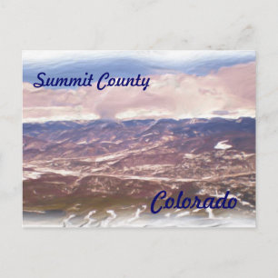 Toppgrevskapet Colorado-vykort Vykort