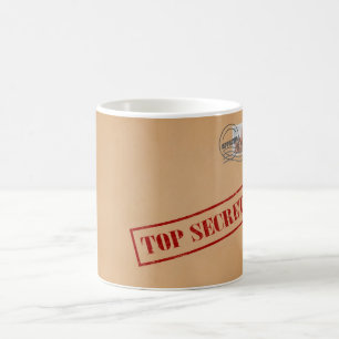 Topphemlig kuvert Mugg