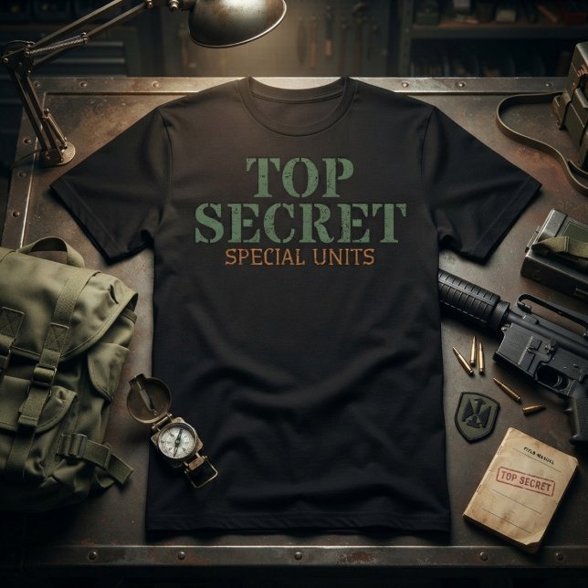 Topphemliga specialförband t shirt (Skapare uppladdad)