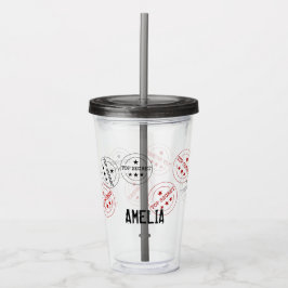 Topphemligt Personligt Take Away Mugg
