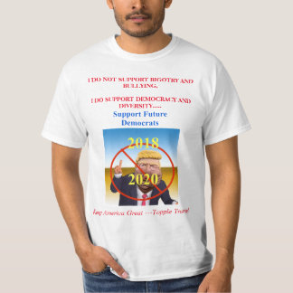 Topple framtida demokrater för service/trumf! 2018 tee shirt