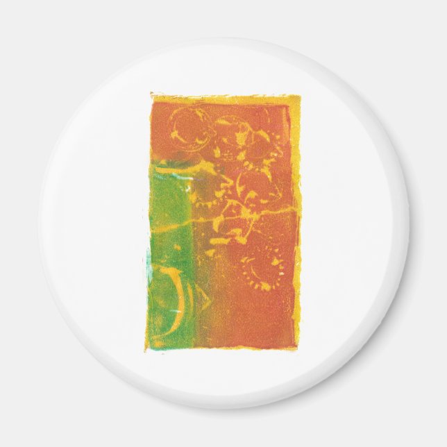 Toppling Flowers Magnet (Framsidan)