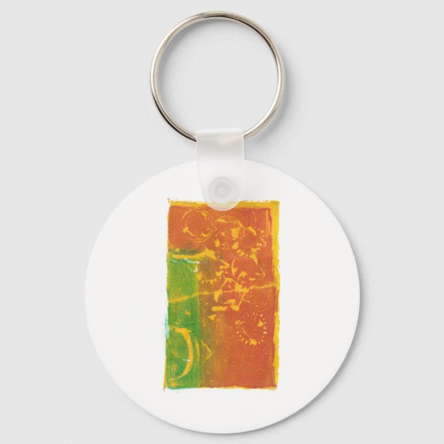 Toppling Flowers Nyckelring (Framsida)