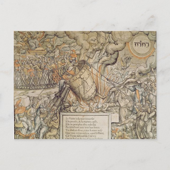 Toppling Smälter Pot Vykort (Framsida)