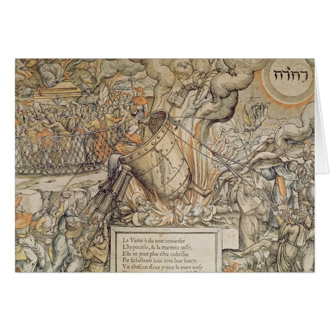 Topplingsmältdegeln Hälsningskort (Framsidan Horizontal)