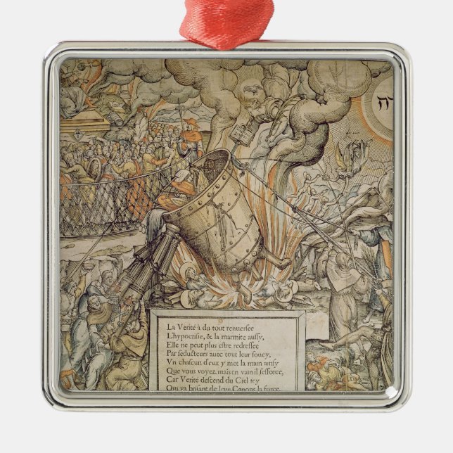 Topplingsmältdegeln Julgransprydnad Metall (Framsidan)