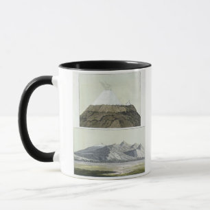 Toppmöte av Cotopaxi (överträffa) och utbrott a Mugg