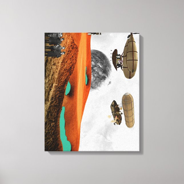 Toppmöte Canvastryck (Framsida)