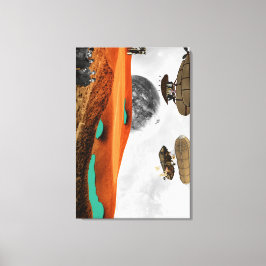 Toppmöte Canvastryck