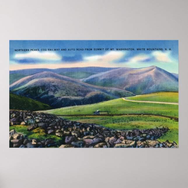 Toppmöte: Cog Rail, Norra toppen Poster (Framsidan)