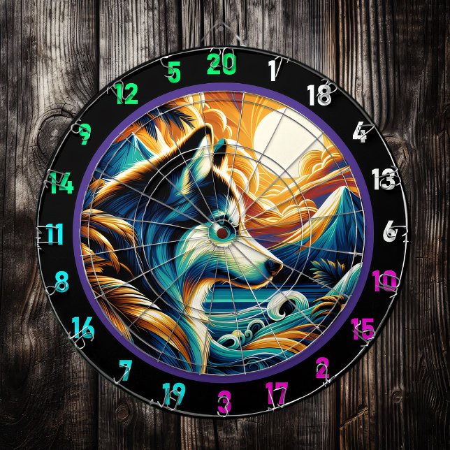 Toppmöte Husky Wilderness Wall accent Darttavla (Skapare uppladdad)