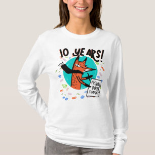 Toppmöte i Bild Bok 10 år Långärmad T-Shirt
