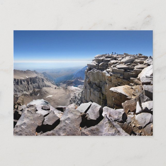 Toppmöte i Whitney - John Muir Trail Vykort (Framsida)
