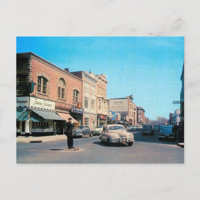 Toppmöte NJ 1950-talet, Vintage Vykort (Framsida)