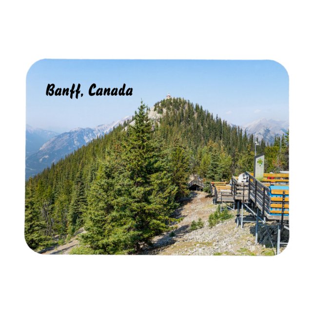 Toppmöte om svavelberget i Banff Magnet (Horisontell)