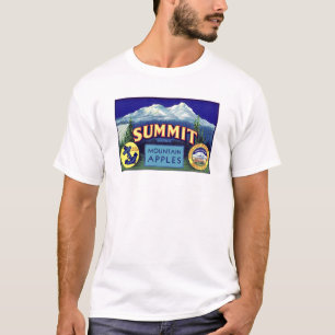 Toppmöten - Vintage Fruit Låda-etikett Tee
