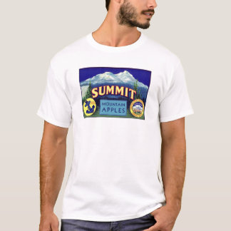 Toppmöten - Vintage Fruit Låda-etikett Tee