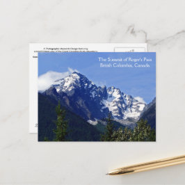 Toppmötet av Rogers passerar vykortet Vykort