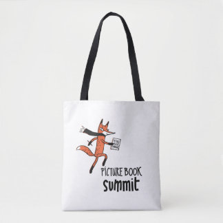 Toppmötet i bild Bok Tote Bag Tygkasse