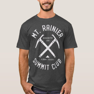 Toppmötet i Monte Rainier Klubb jag klättrade up T Shirt
