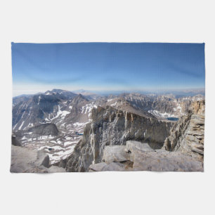 Toppmötet i Whitney - John Muir Trail - Sierran Kökshandduk