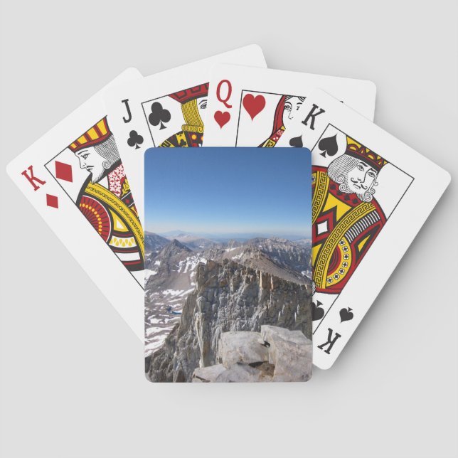 Toppmötet i Whitney - John Muir Trail - Sierran Kortlek (Baksidan)