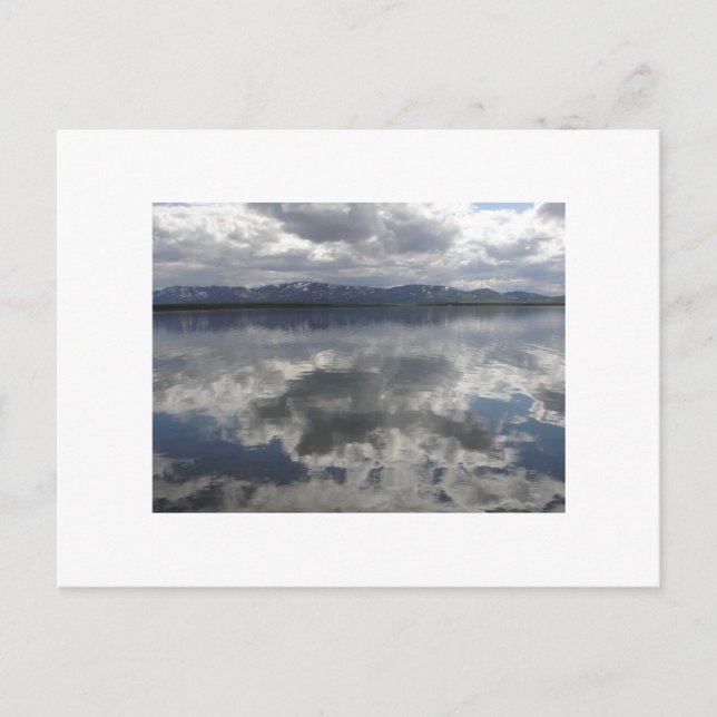 Toppmötet Sjö, Alaska Vykort (Framsida)